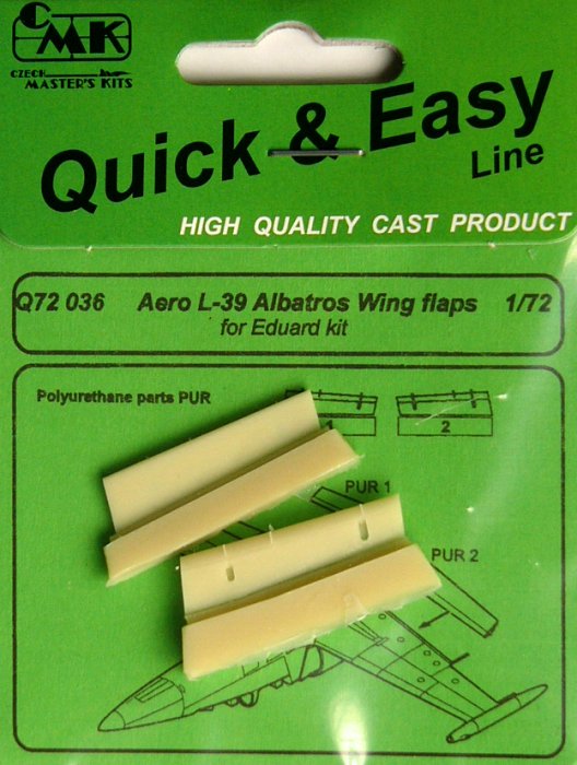 1/72 Aero L-39 Albatros - Wing Flaps  (EDU)