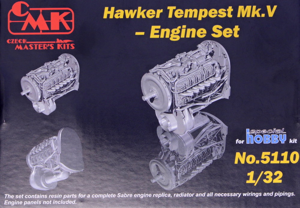 1/32 Hawker Tempest Mk.V - Engine set