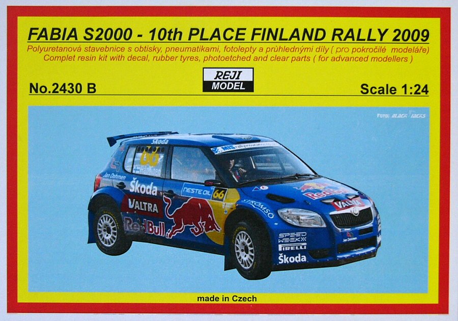1/24 Fabia S2000 Rally Finland 2009 (Hänninen)