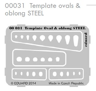 SET Template ovals & oblong STEEL