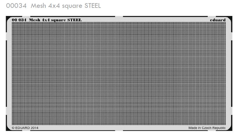 SET Mesh 4x4 square STEEL