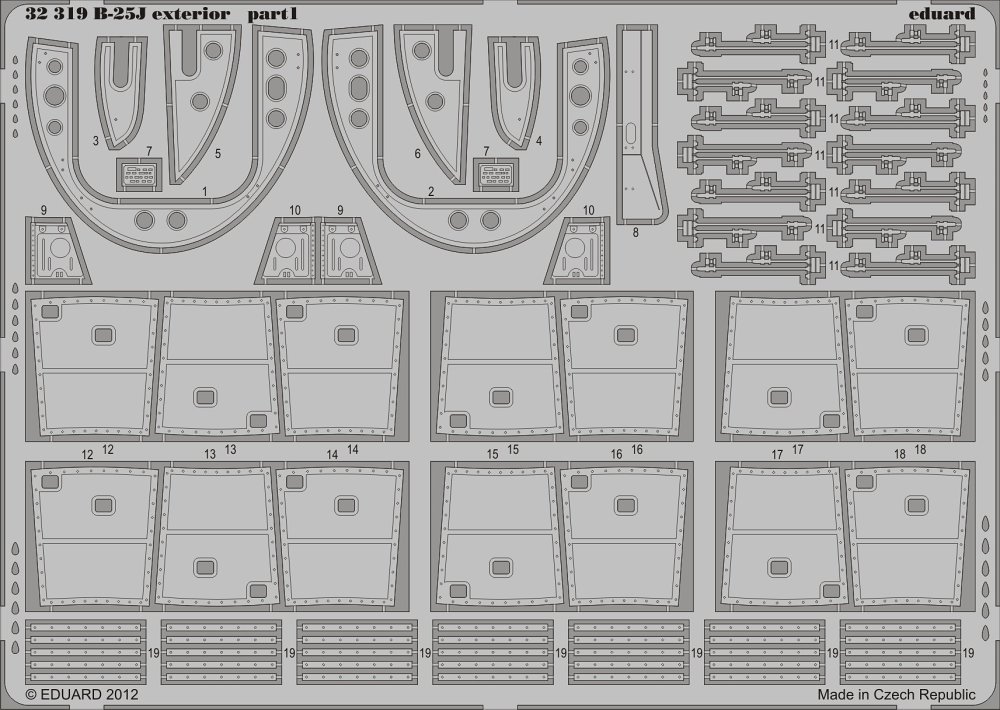 SET B-25J exterior (HK MODEL)