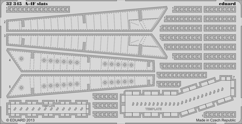 SET A-4F slats (TRUMP)