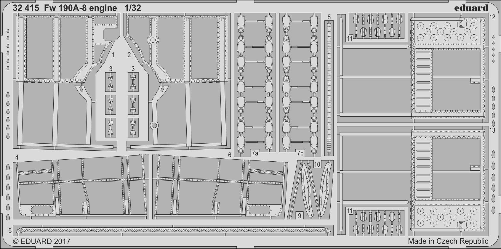 SET Fw 190A-8 engine (REV)