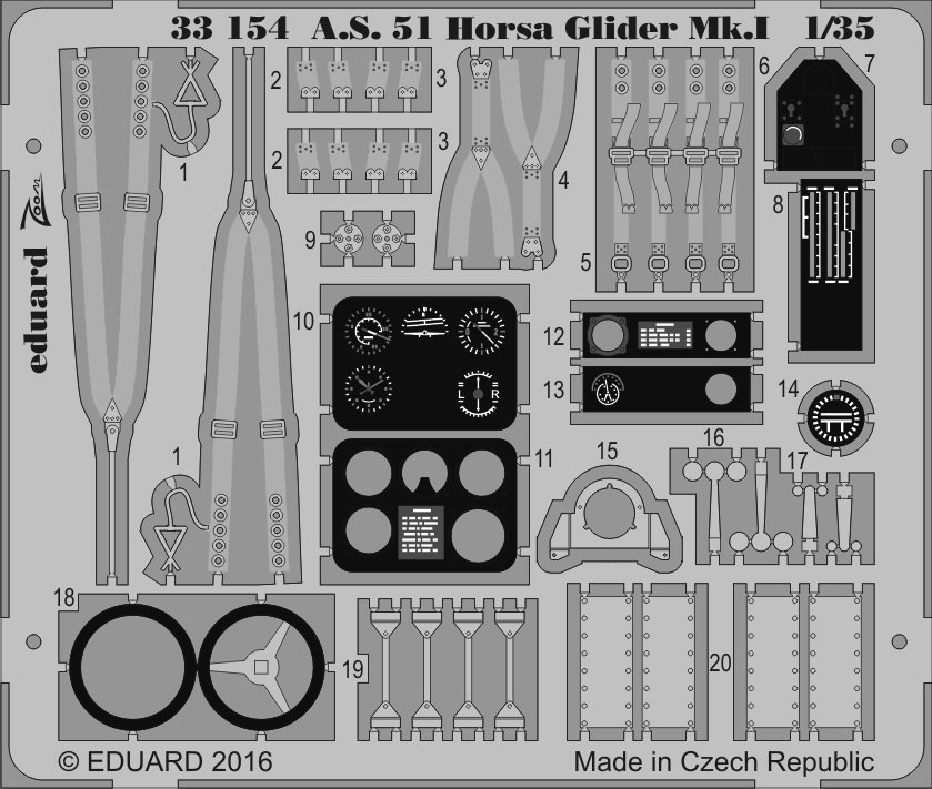 1/35 A.S.51 Horsa Glider Mk.I (BRONCO)