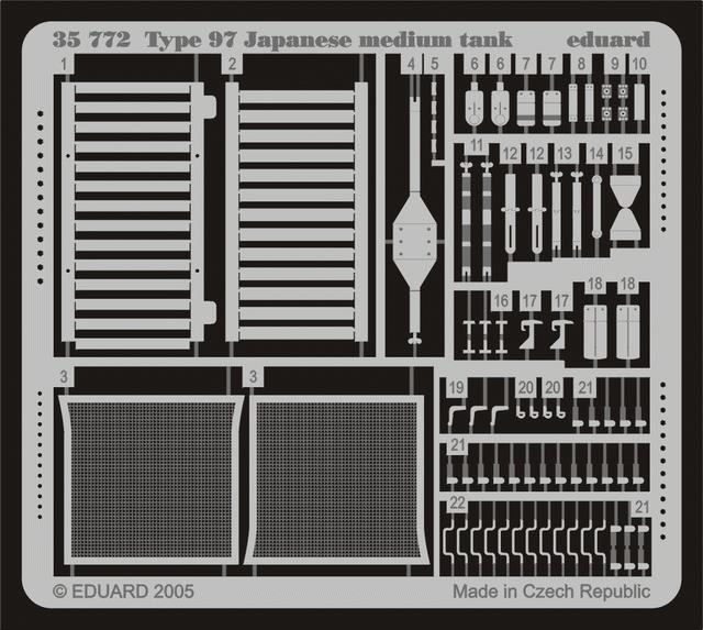 SET Type 97 Japanese medium tank (TAM35137)