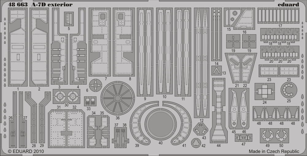 SET A-7D exterior (HOBBYB)