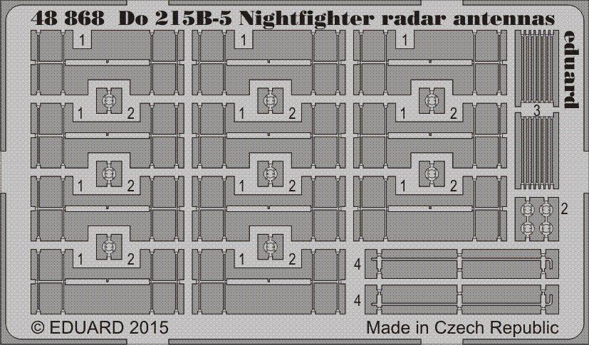 SET Do 215B-5 Nightfighter radar antennas (ICM)