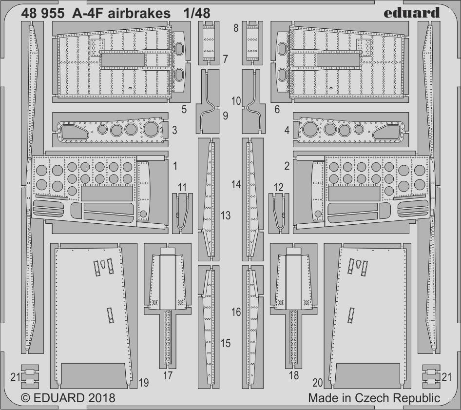 SET A-4F airbrakes (HOBBYB)