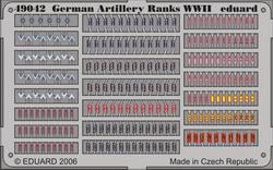 SET German Artillery Ranks WWII