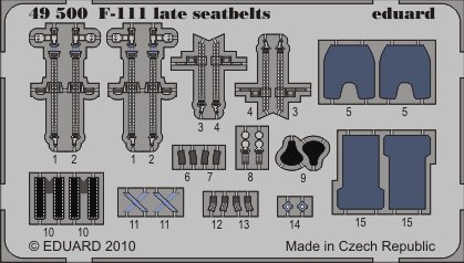 SET F-111 late seatbelts (HOBBYB)