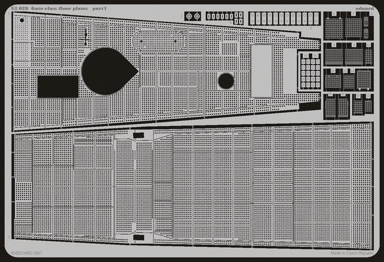 SUPERSET 1/72 Gato class floor plates  (REV)