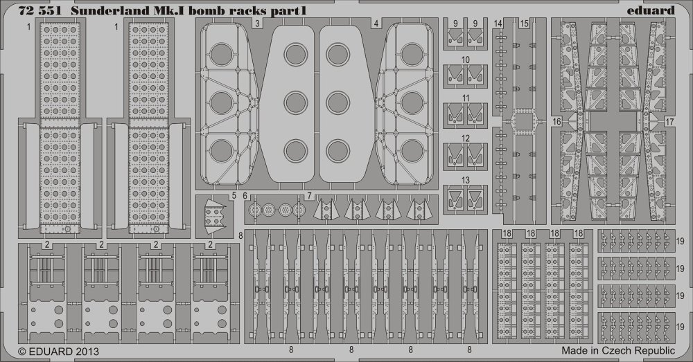SET Sunderland Mk.I bomb racks (ITAL)