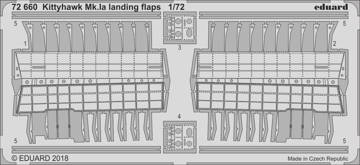 SET Kittyhawk Mk.Ia landing flaps (SP.HOB.)