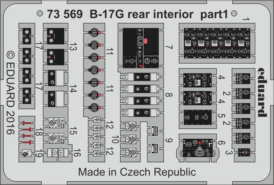 SET B-17G rear interior (AIRF)