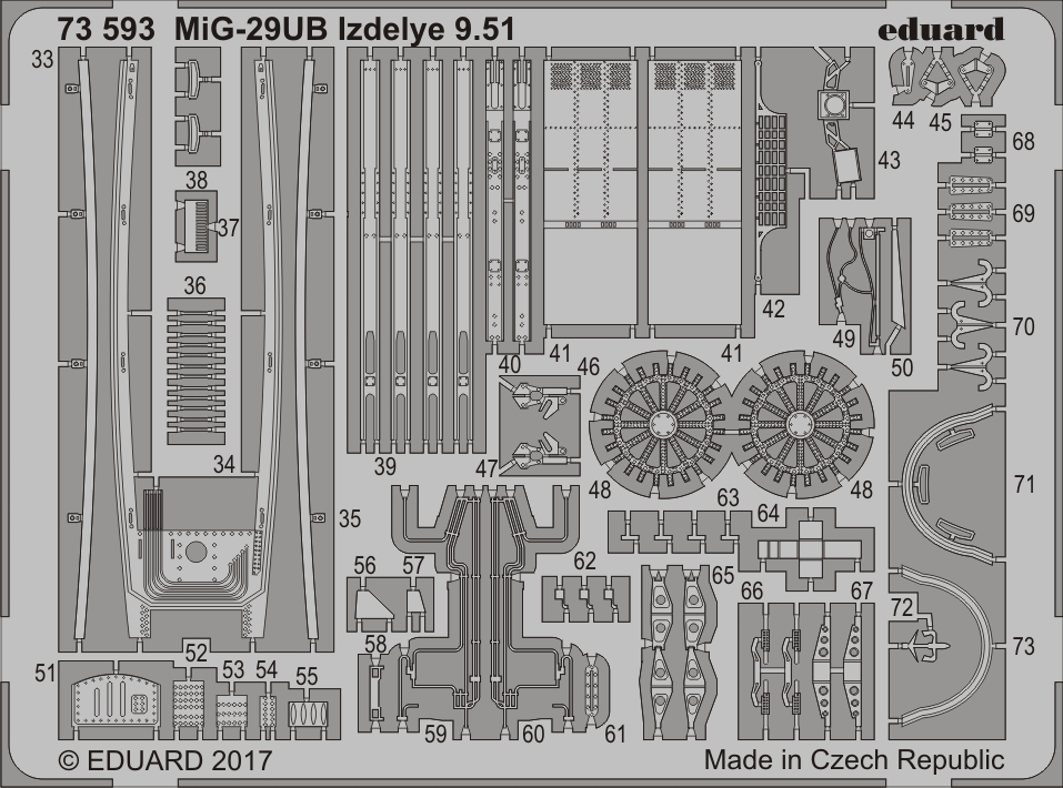 SET MiG-29UB Izdelye 9.51 (TRUMP)