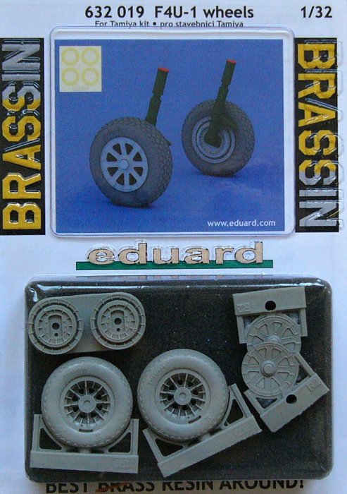 BRASSIN 1/32 F4U-1 wheels (TAM)