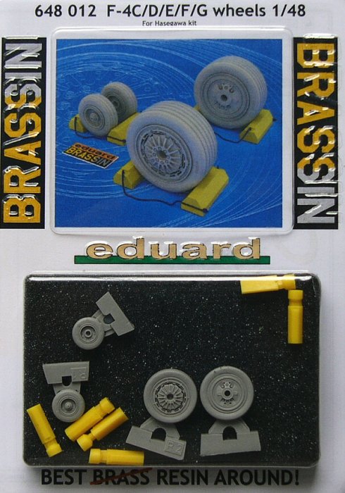 BRASSIN 1/48 F-4C/D/E/F/G wheels (HAS)