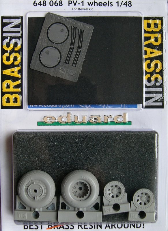 BRASSIN 1/48 PV-1 Ventura wheels (REV)
