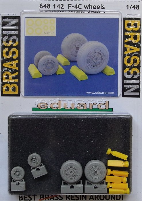 BRASSIN 1/48 F-4C wheels (ACAD)