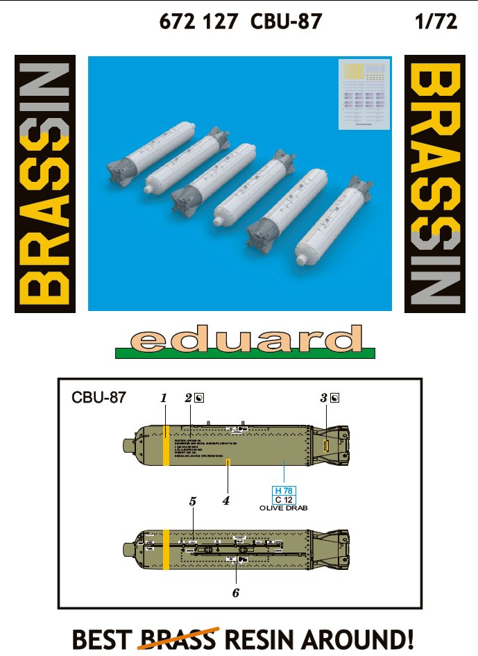 BRASSIN 1/72 CBU-87