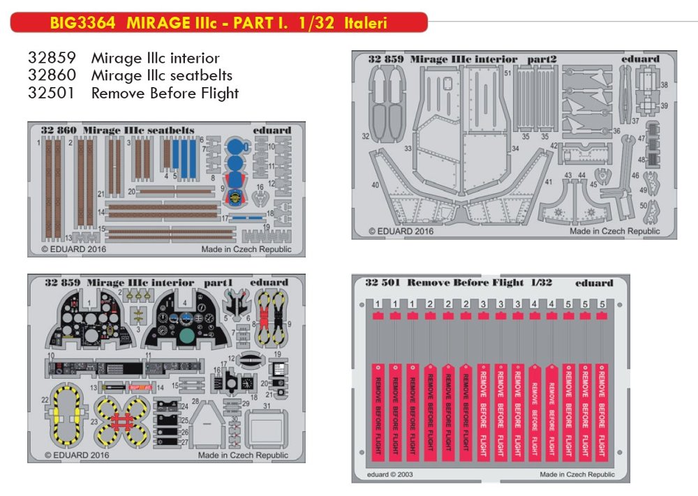 1/32 MIRAGE IIIc - PART I. (ITA)