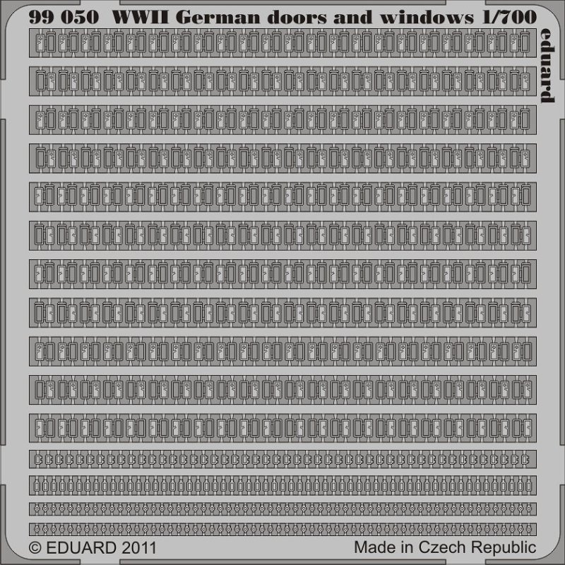 1/700 German doors and windows WWII