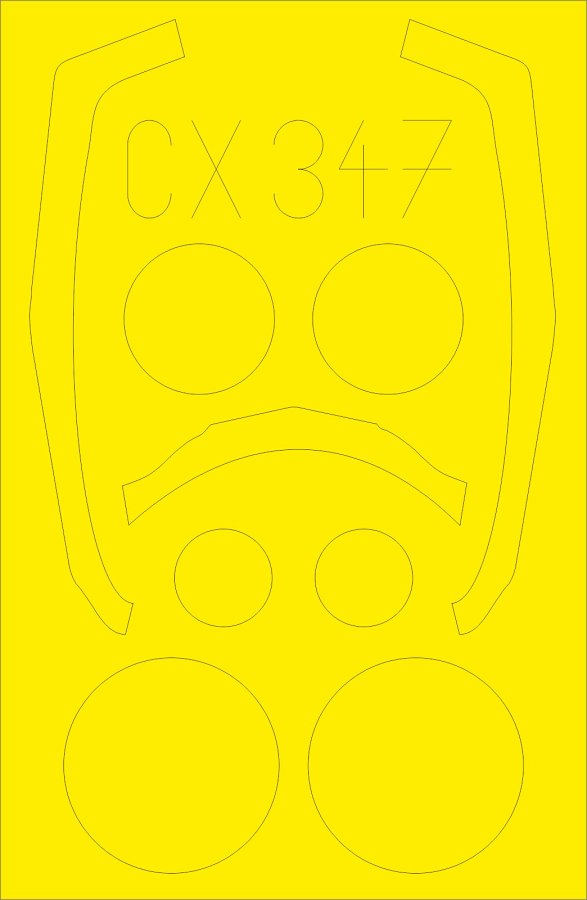Mask 1/72 F-35B  (FUJI)