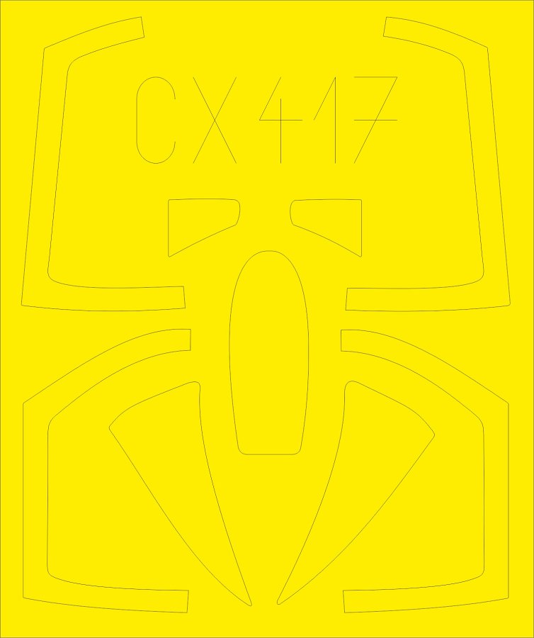 Mask 1/72 F-4J  (ACAD)