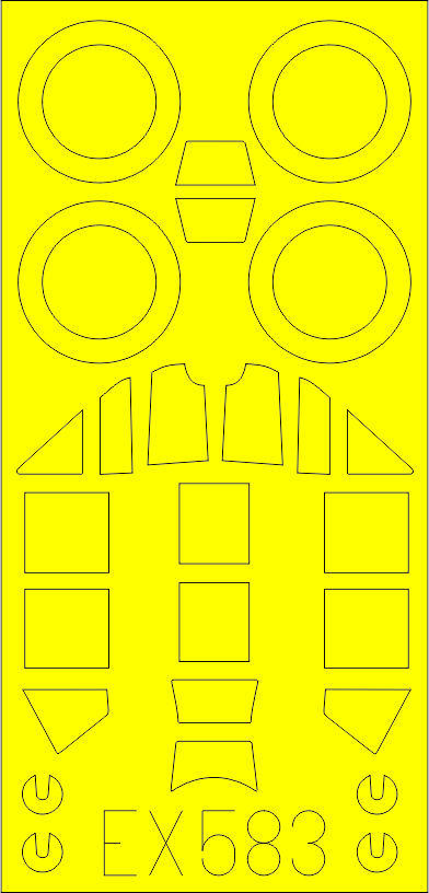 Mask 1/48 Bf 109G-6  (TAM)