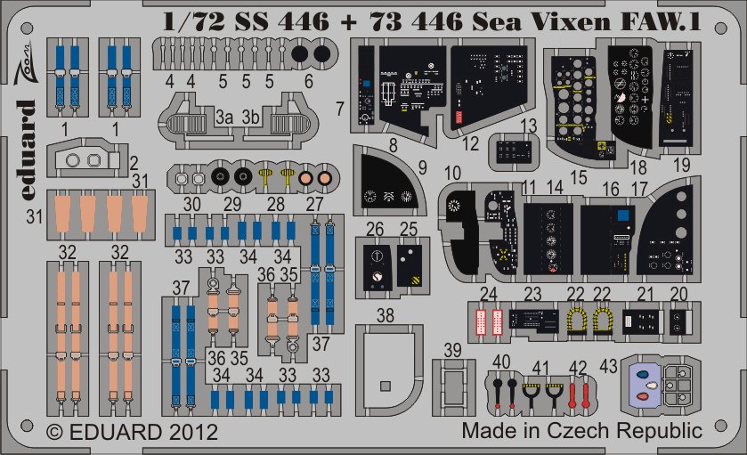 1/72 Sea Vixen FAW.1 interior S.A. (CYBERH)