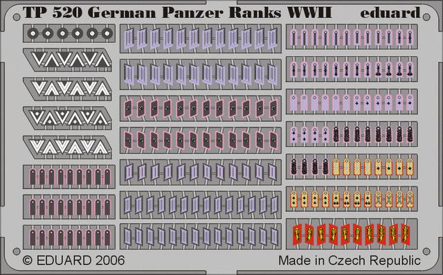 1/35 German Panzer Ranks WWII