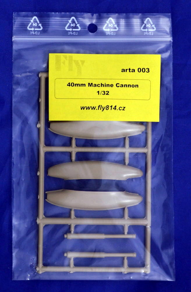 1/32 40mm Machine Cannon (plastic set)