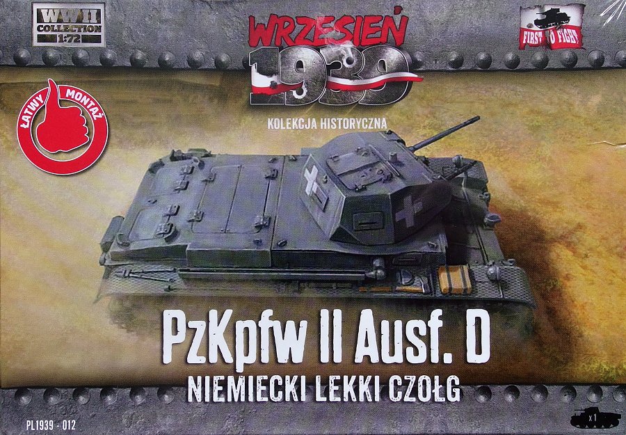 1/72 Panzerkampfwagen II Ausf.D