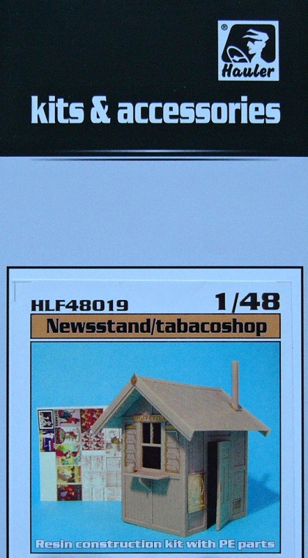 1/48 Tobacco shop / Newsstand (resin kit)