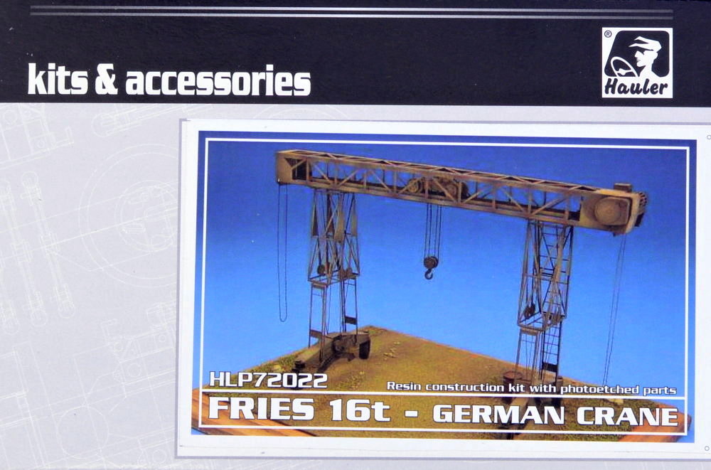 1/72 FRIES 16t - German Crane (resin kit)