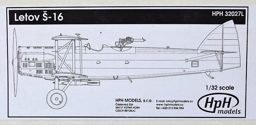 1/32 Letov Š-16 (fiberglass+resin kit)