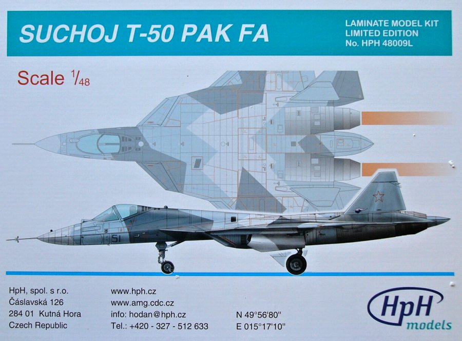1/48 Sukhoi T-50  PAK FA