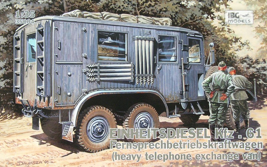1/35 EINHEITSDIESEL Heavy Telephone Exchange Van