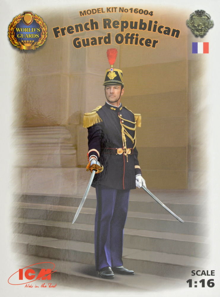 1/16 French Republican Guard Officer (1 fig.)