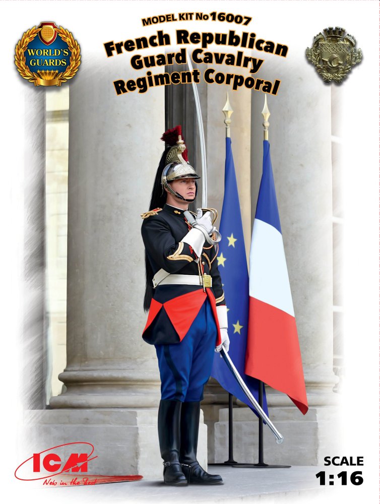 1/16 French Republ.Guard Cavalry Regiment Corporal