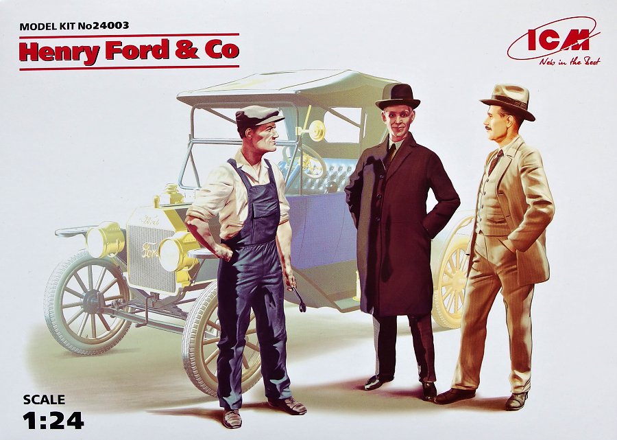 1/24 Henry Ford & Co (3 fig.)