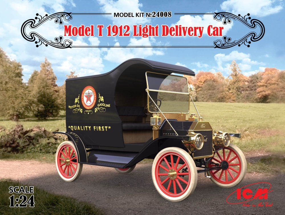 1/24 Model T 1912 Light Delivery Car