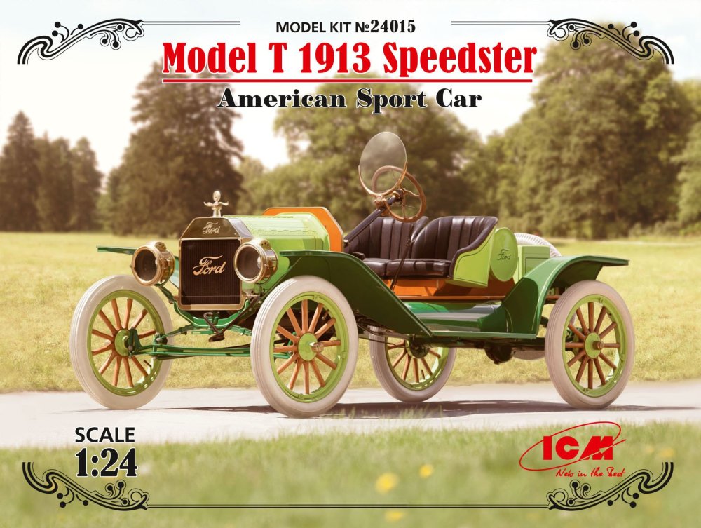 1/24 Model T 1913 Speedster, American Sport Car