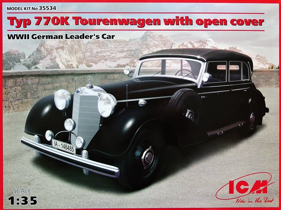 1/35 Typ 770K (W150) Tourenwagen w/ open cover