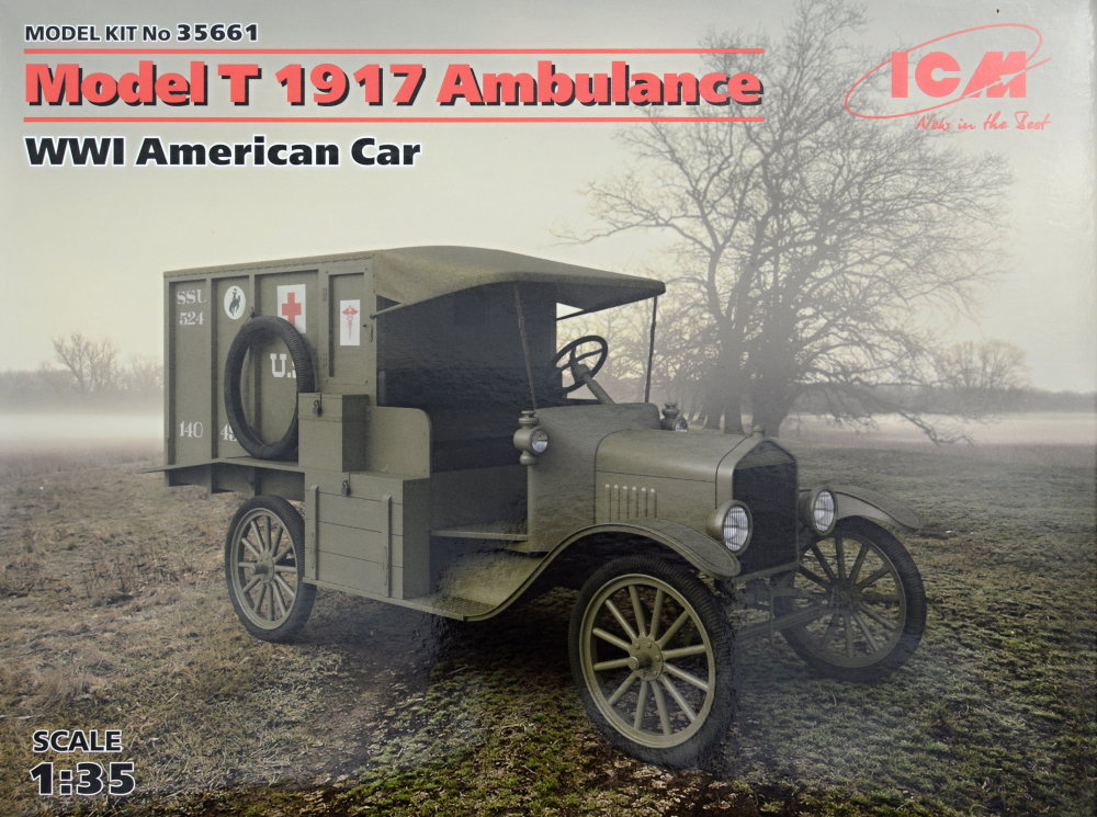 1/35 Model T 1917 Ambulance, American Car WWI