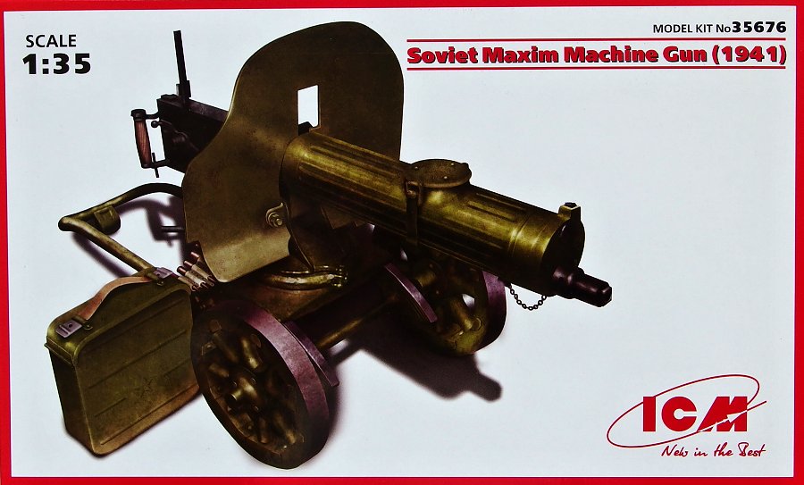 1/35 MAXIM Soviet Machine Gun (1941)
