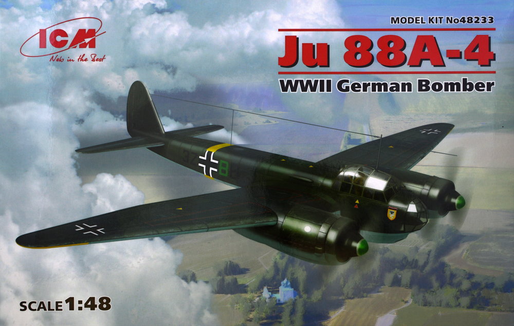1/48 Junkers Ju 88A-4 German WWII Bomber