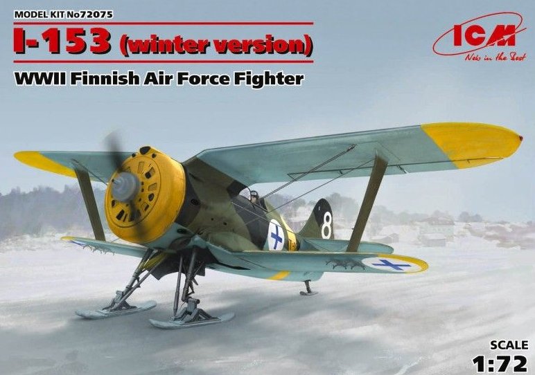 1/72 I-153 winter version (Finnish Air Force)