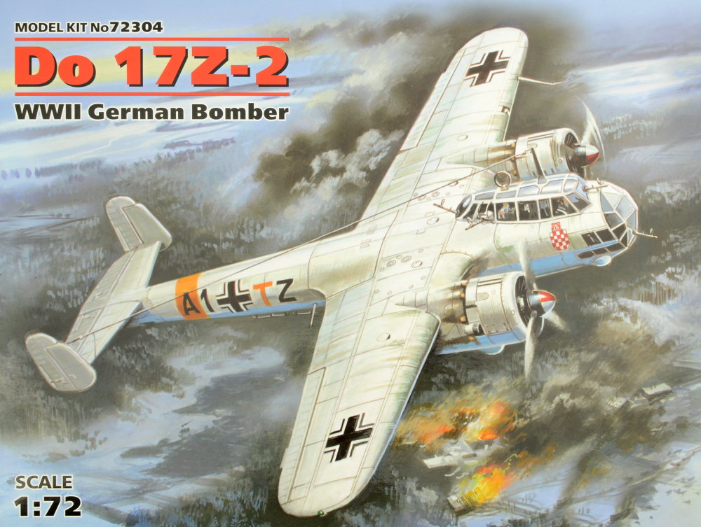 1/72 Dornier Do 17Z-2 German Bomber WWII